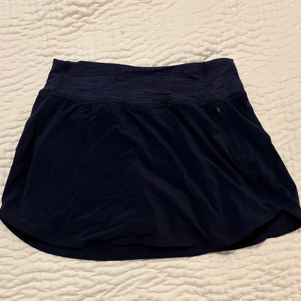 Outdoor Voices Dark Blue Mini Skirt